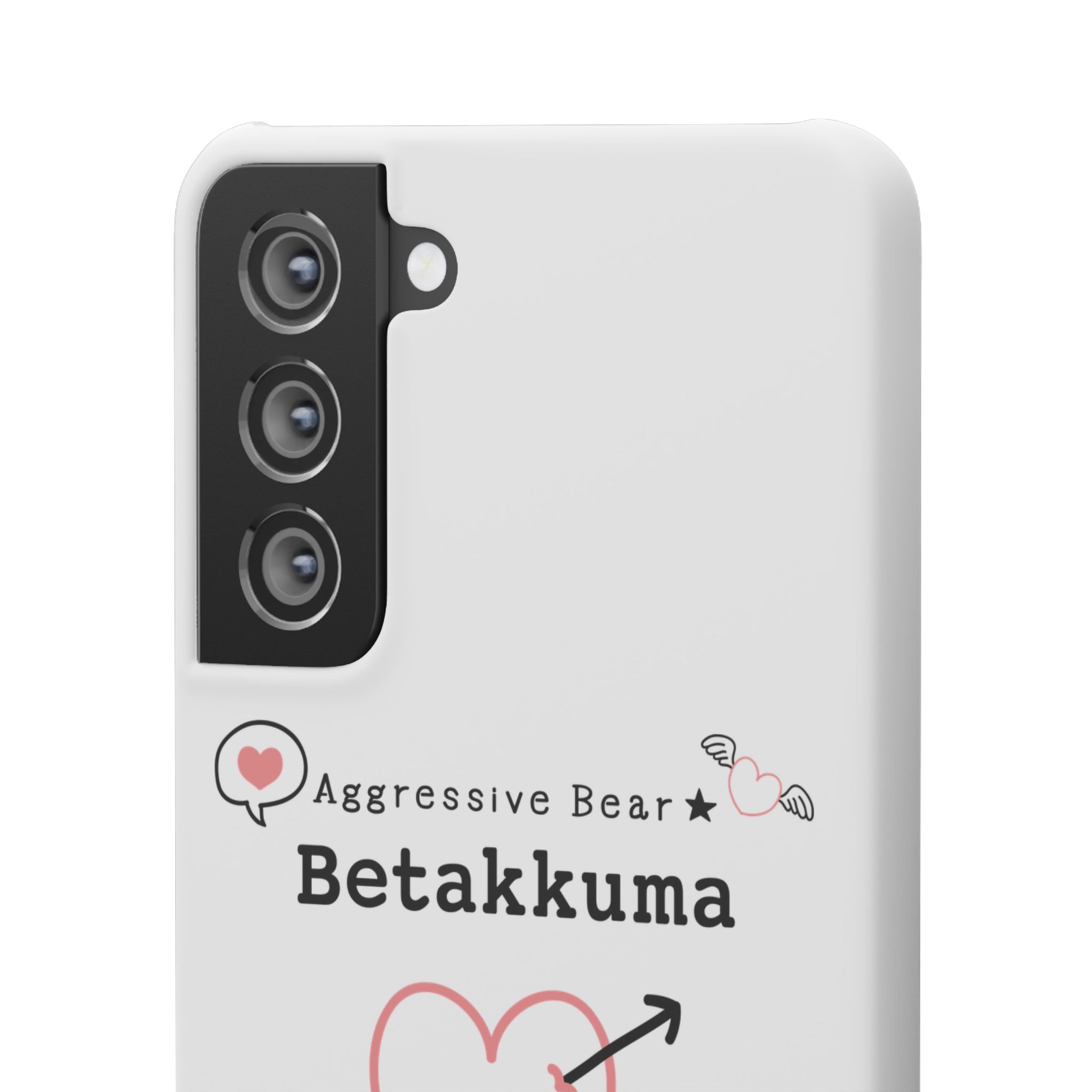 Betakkuma Arrow Heart Phone Case